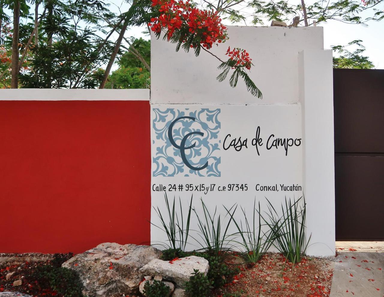 Hotel Casa De Campo Conkal Merida Kültér fotó